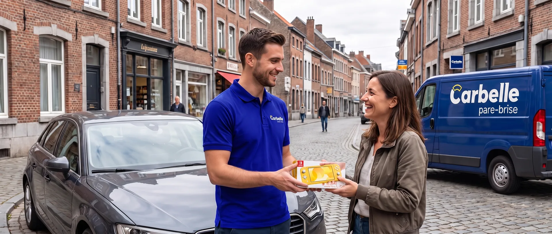 Carbelle à Mons — service mobile pare-brise